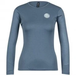 Rip Curl Rip Tide L/Sleeve Womens UV Top - Blue Marle