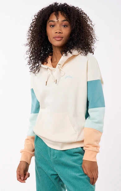 Rip Curl Surf Tree House Womens Hooded Fleece - Off White 3 Rip Curl Surf Tree House Womens Hooded Fleece - Off White